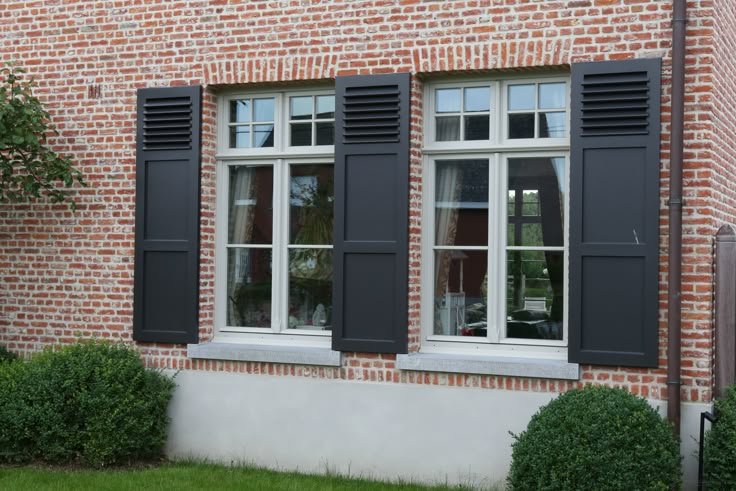 Houten luiken